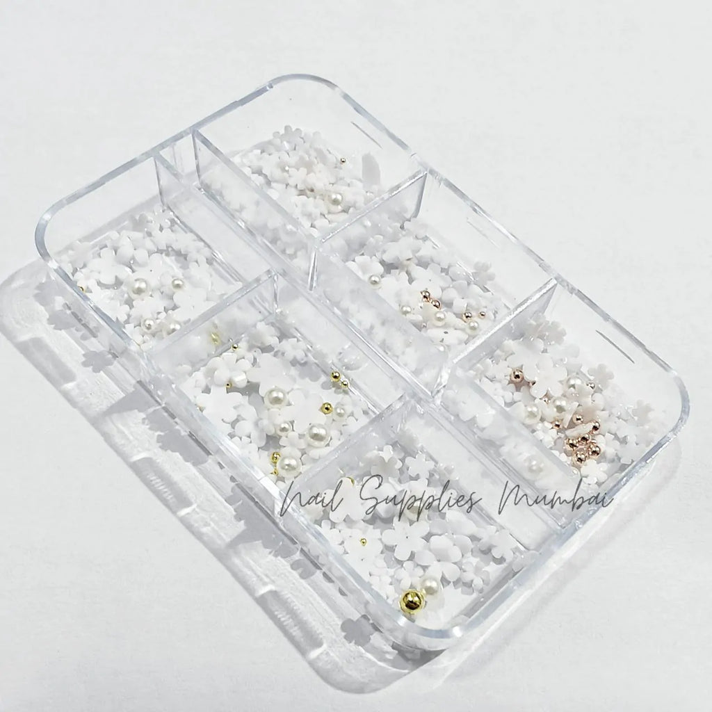Flower Nail Charms Grid (Set No. 6)
