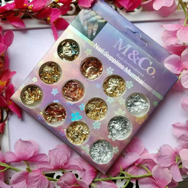 Foil Flakes Box (Set Of 12)