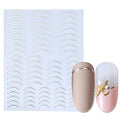 French Smile Line 3D Nail Stickers (JO-554)