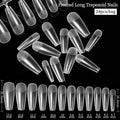 Born Pretty Frosted Long Trapezoidal Nail Tips (24Pcs)
