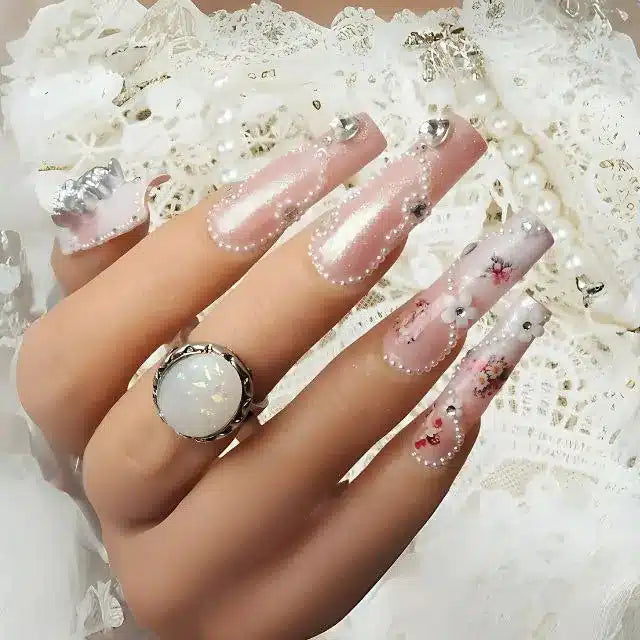 Round Tiny Pearl Nail Charms (1.5mm)