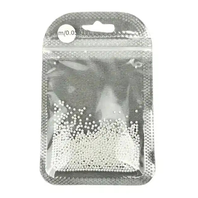 Round Tiny Pearl Nail Charms (1.5mm)