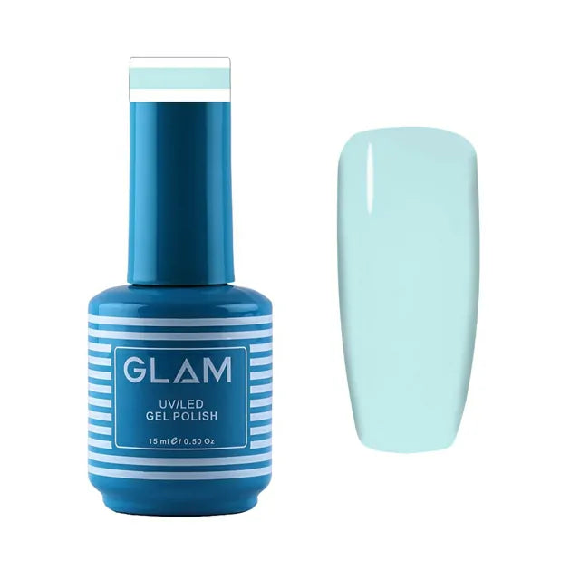 Glam Gel Nail Polish - Baby Blue A (15ml)