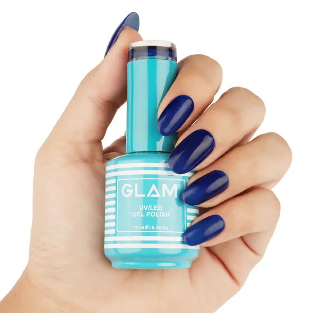 Glam Gel Nail Polish - Indigo Blue (15ml)