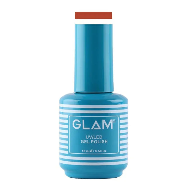 Glam Gel Nail Polish - Light Brown (15ml)