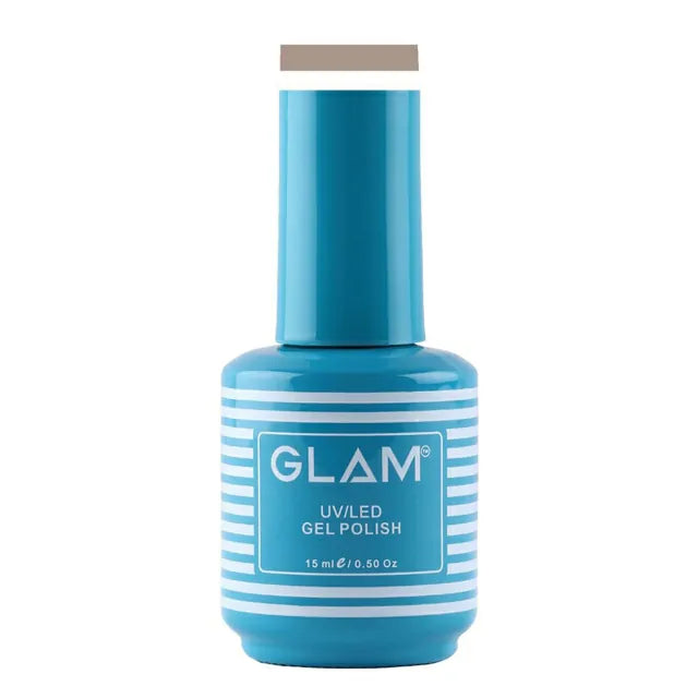 Glam Gel Nail Polish - Light Oak Brown (15ml)