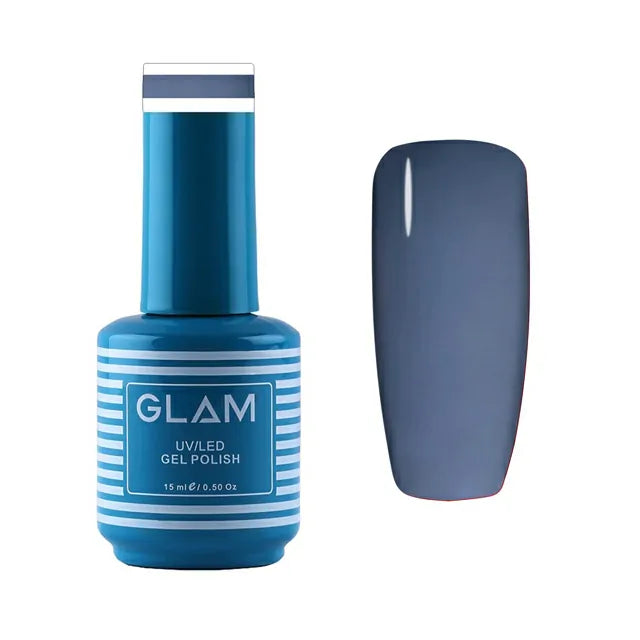 Glam Gel Nail Polish - Midnight Blue B (15ml)
