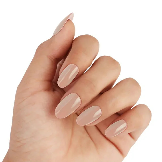 Glam Gel Nail Polish - Nude Brown (15ml)
