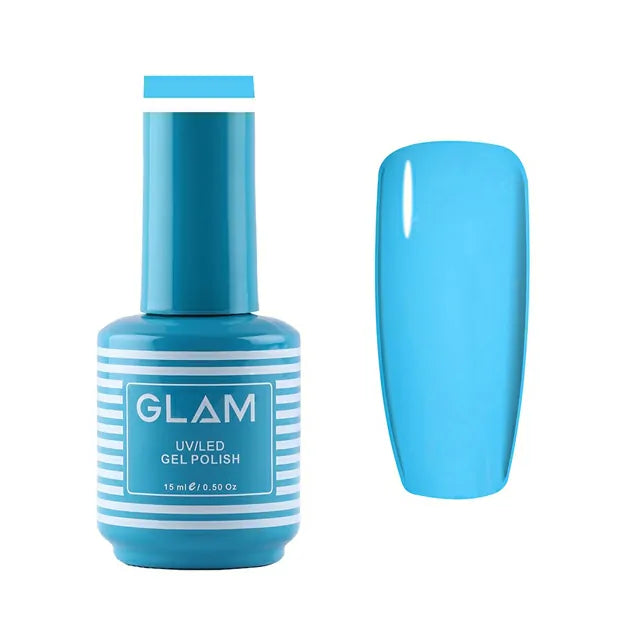 Glam Gel Nail Polish - Tiffany Blue (15ml)