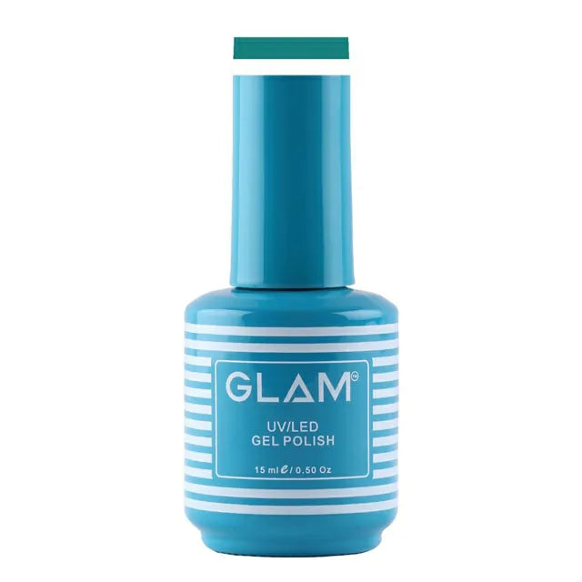 Glam Gel Nail Polish - Turquoise Blue (15ml)