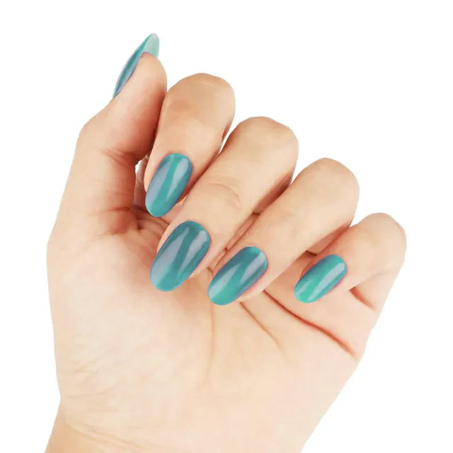 Glam Gel Nail Polish - Turquoise Blue (15ml)