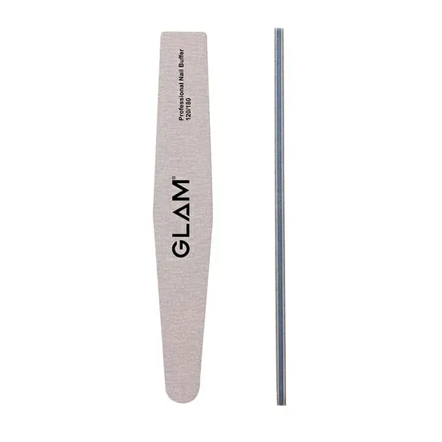 GLAM Grey Nail Buffer (120/180)