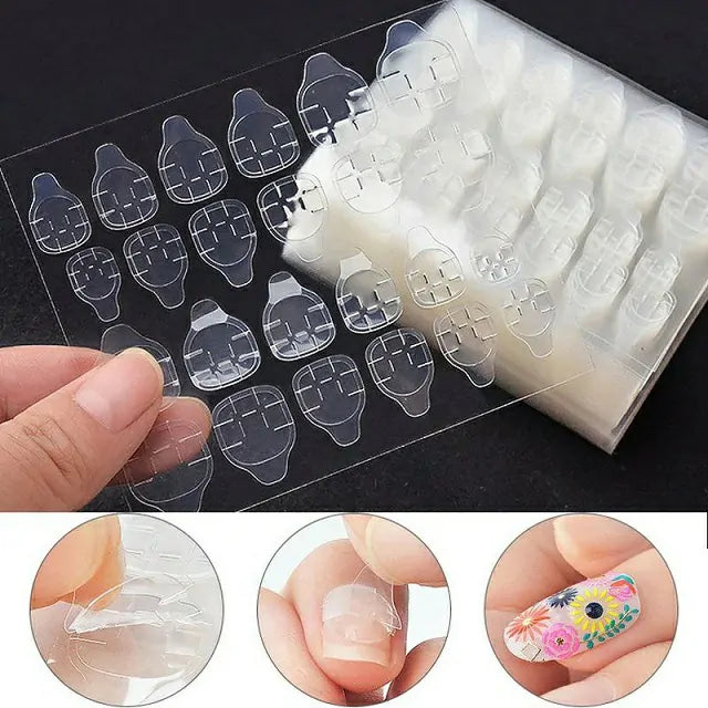 Glue Tabs For Press Ons (Set Of 10 For 24 Nails)