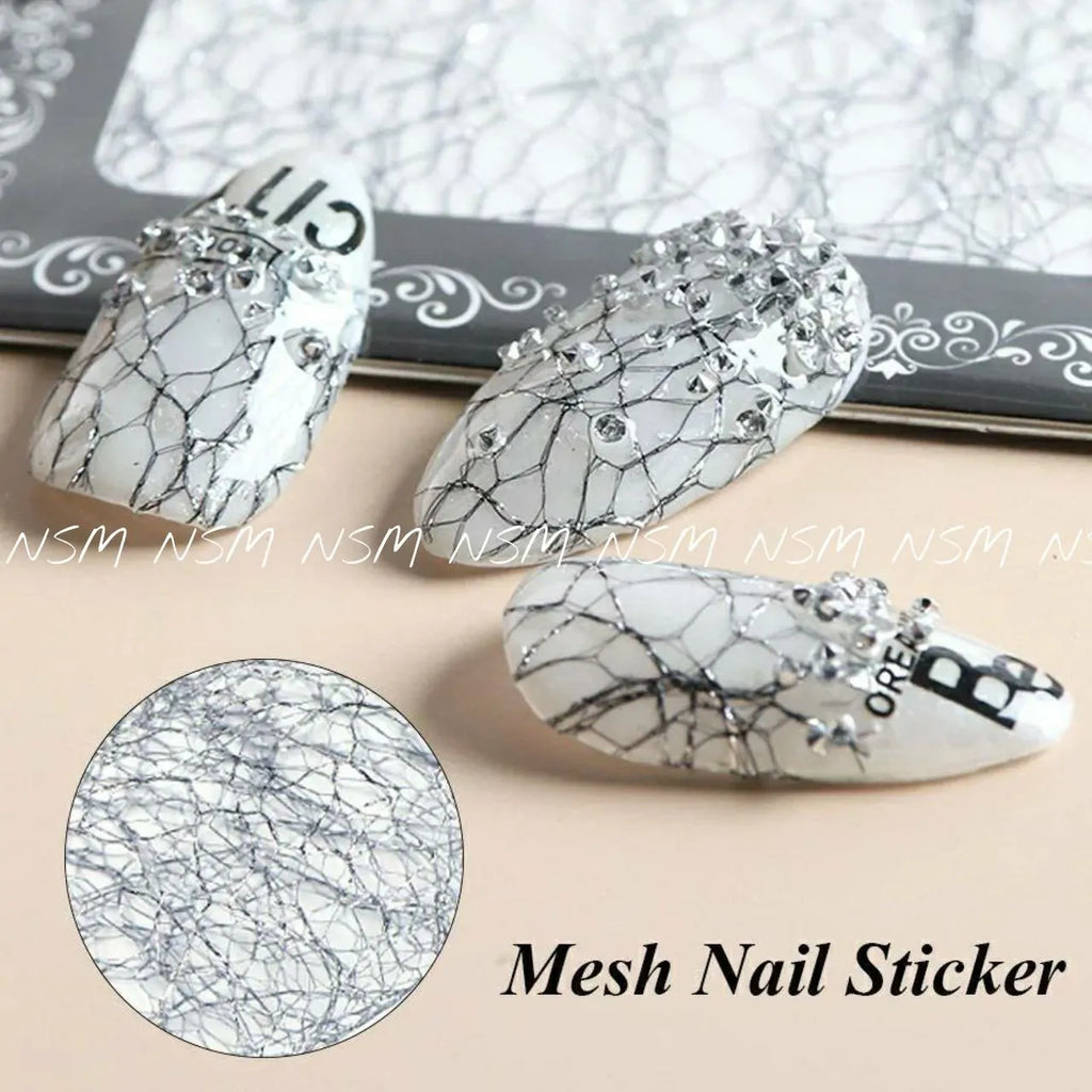 Gold And Silver Mesh Roll Box