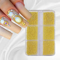 Gold Caviar Beads Grid