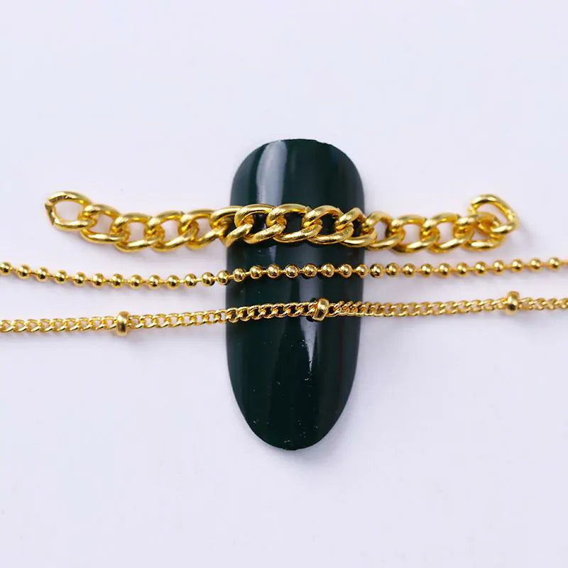 Born Pretty 3D Chains Nail Decorations Wheel