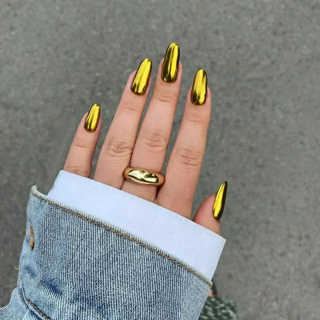 Gold Metallic Mirror Chrome Powder