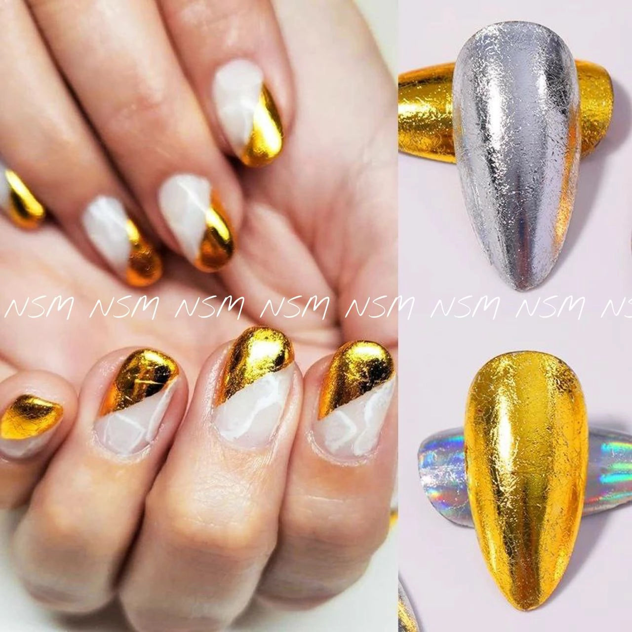 Gold and Silver Transfer Foil Roll (Pack of 2)