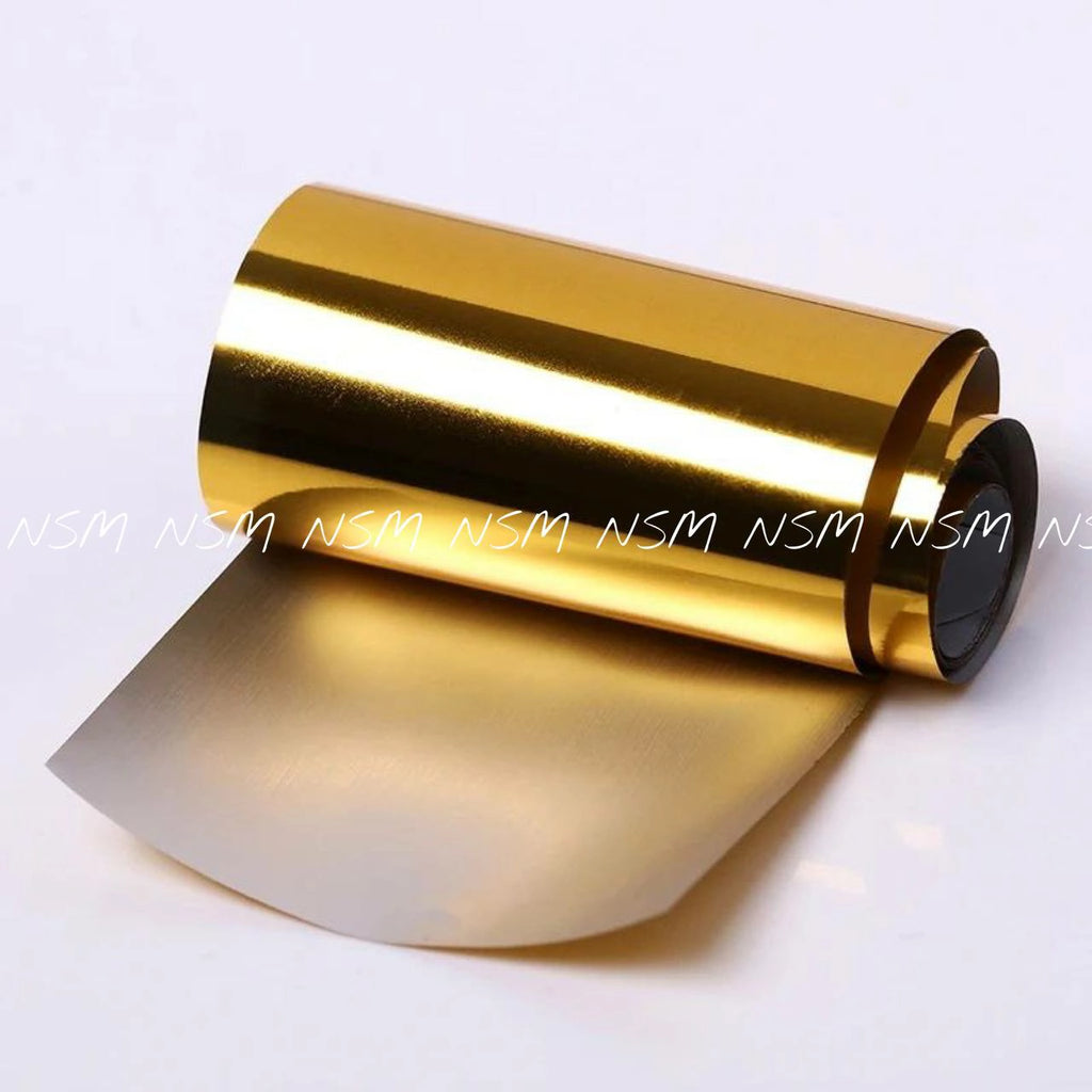 Gold and Silver Transfer Foil Roll (Pack of 2)