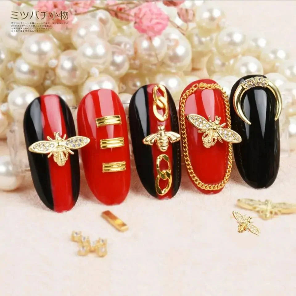 Gucci Bee Nail Art Charms (Set Of 2 Pcs)