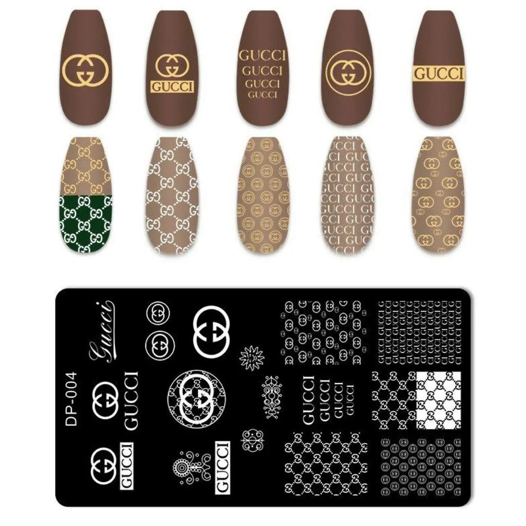 Gucci Nail Art Stamping Plate