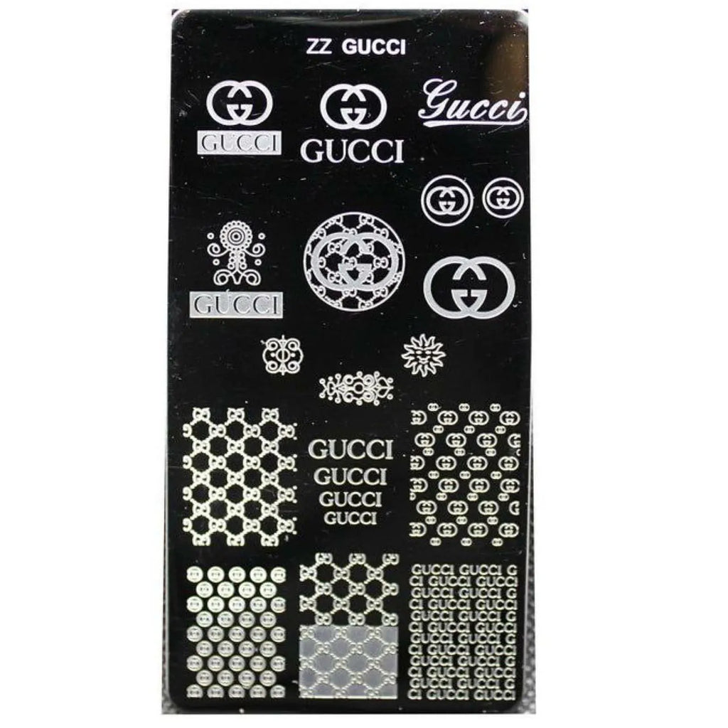 Gucci Nail Art Stamping Plate