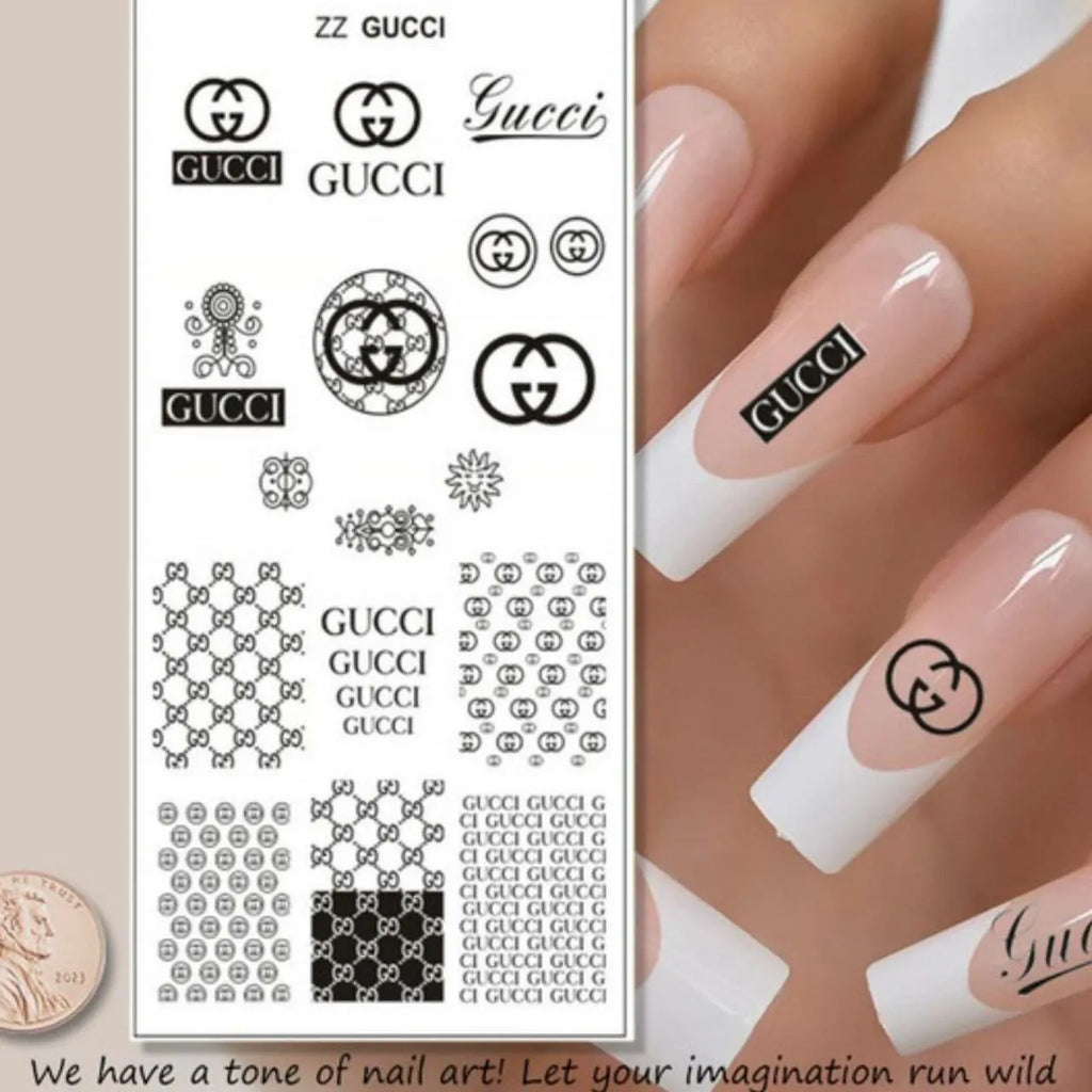 Gucci Nail Art Stamping Plate