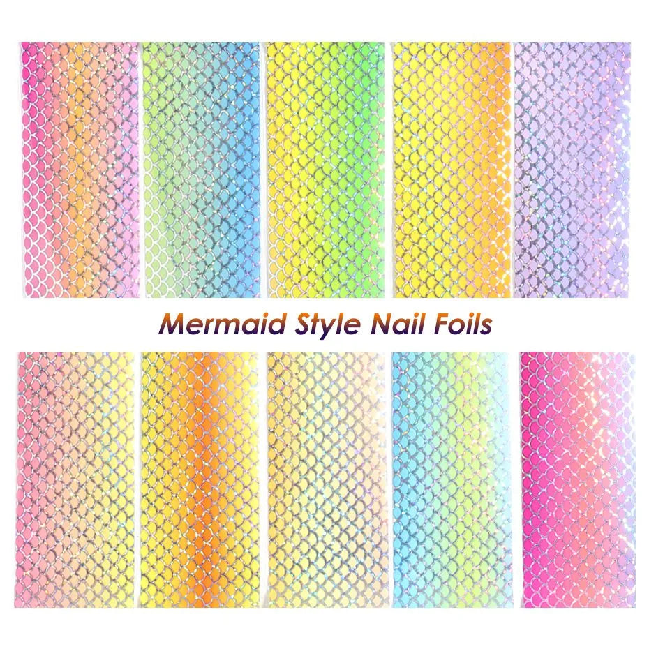Mermaid Transfer Foil Box