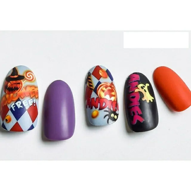 Halloween Nail Art Stickers Sheet (TS-194)