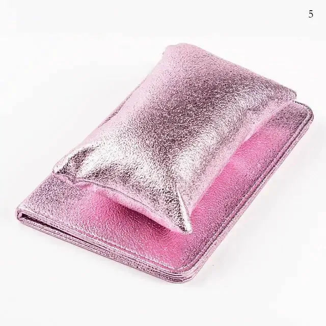 Hand Rest Pillow With Mat (Pink)