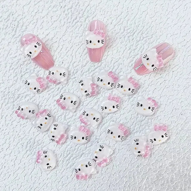 Hello Kitty Nail Charms Box (Approx. 150 Pcs)