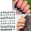 Hot Rod Flames Nail Art Stickers (CB - 205)