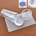 Stamping Tool And Scrapper Set For Stamp Art