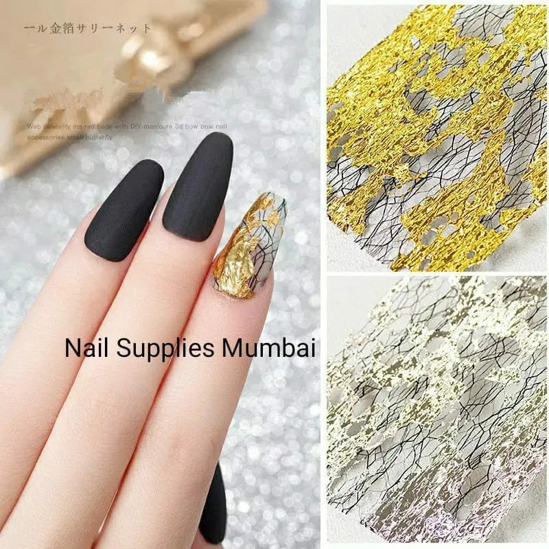 Gold And Silver Mesh Roll Box