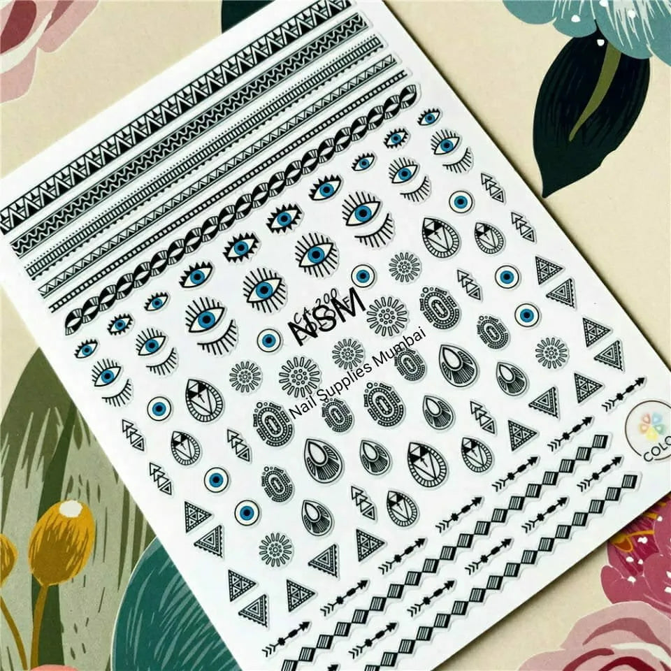 Evil Eyes Sticker Sheets