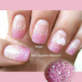 Pastel Shades Glitters And Mylars (Set Of 12 Colors)
