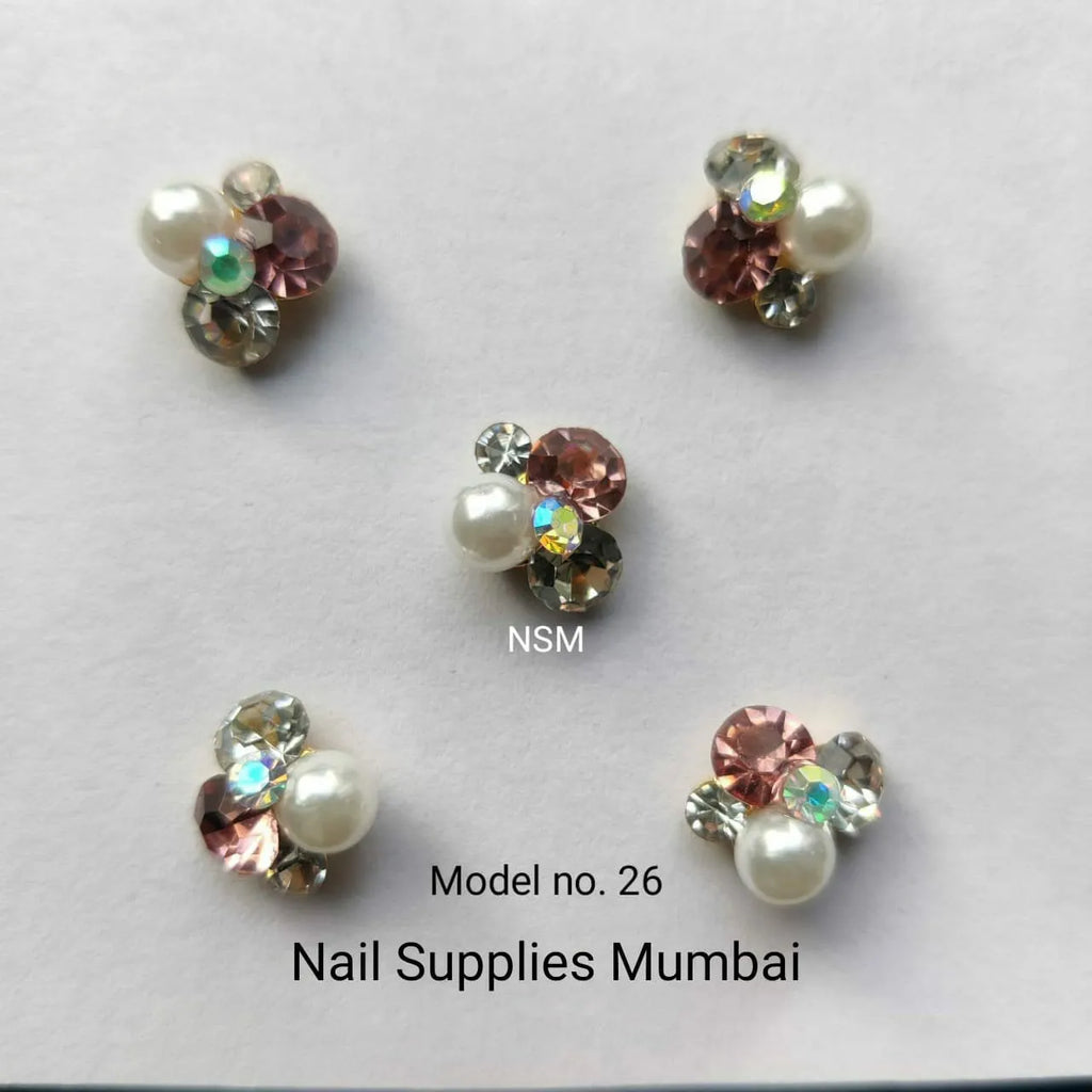 Nail Charms Model No. 26 (2 Pc Set)