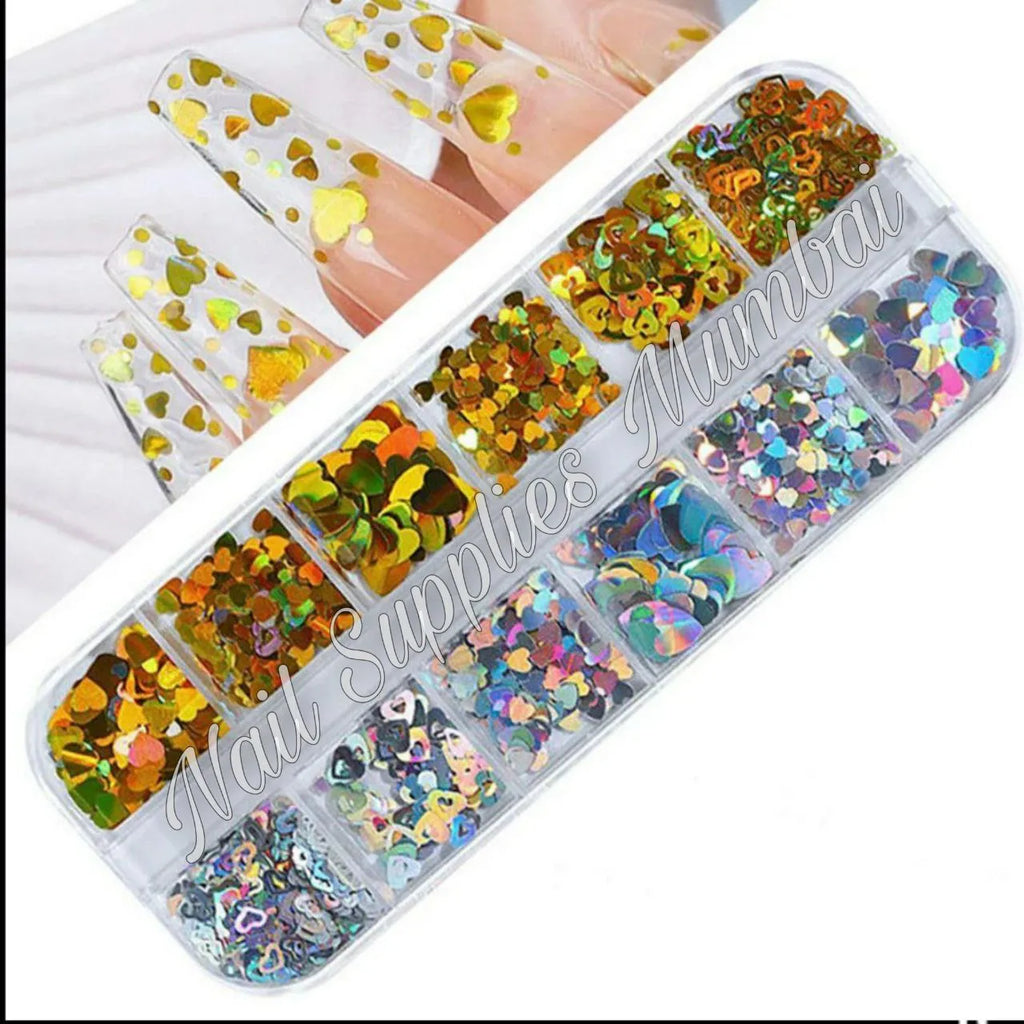Gold And Silver Holographic Mylars Grid