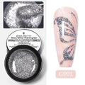 Born Pretty Shiny Glitter Silverrod Painting Gel GP01 (5ml)