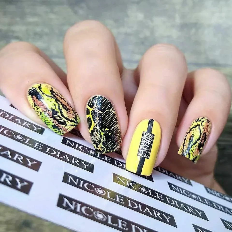 Animal Skin Stamping Plate By Nicole Diary (113)
