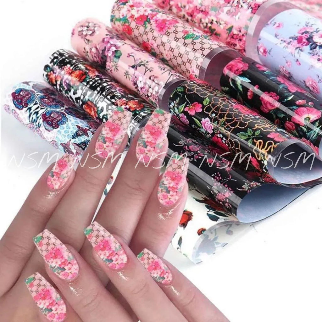 Gucci And Floral Print Transfer Foil Box