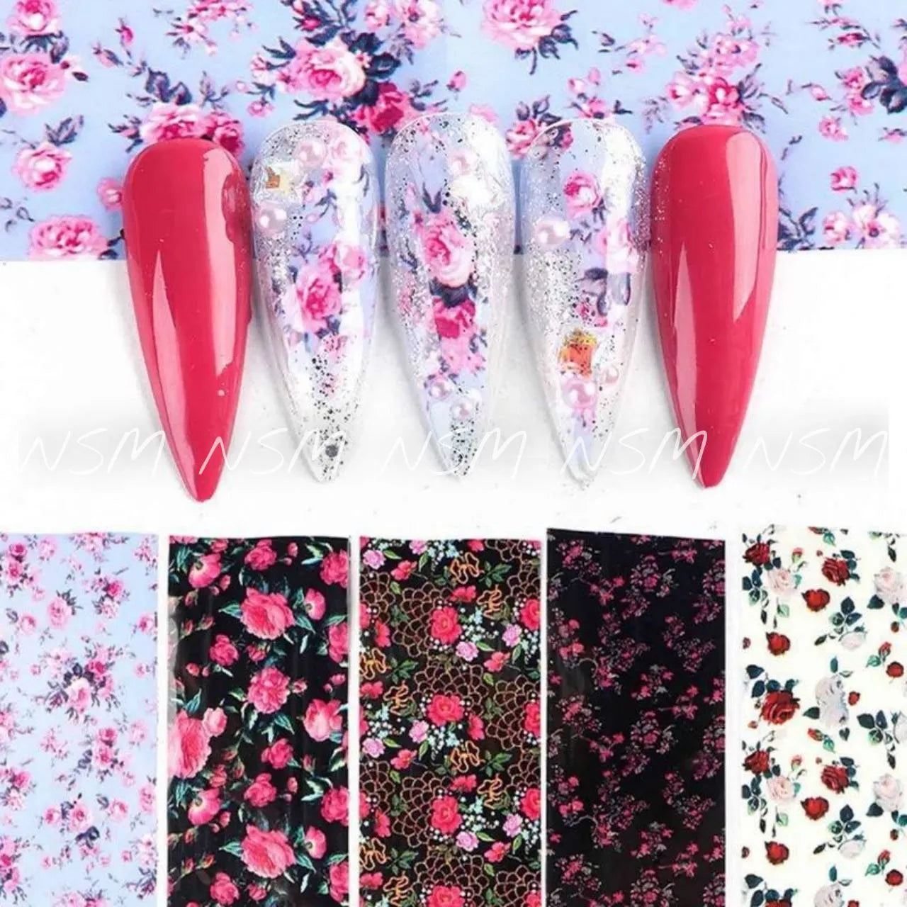 Gucci And Floral Print Transfer Foil Box