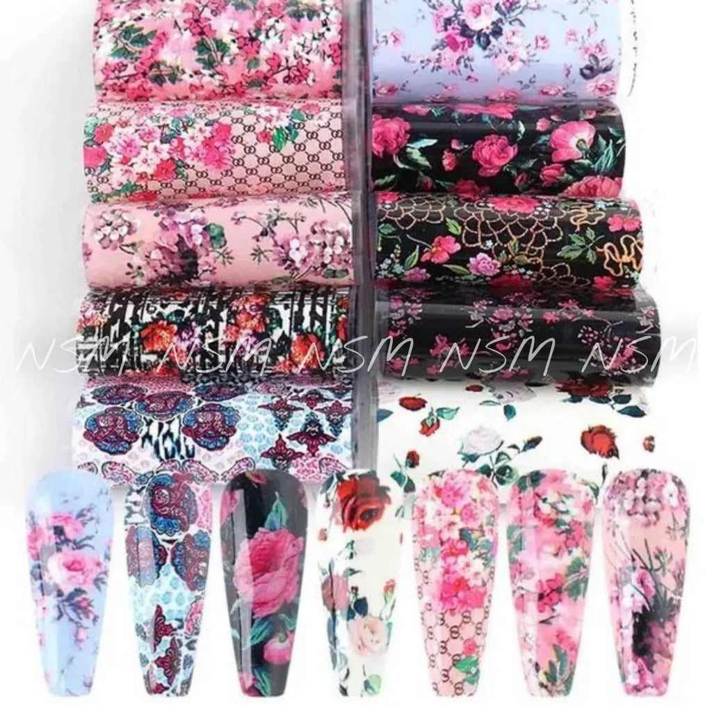 Gucci And Floral Print Transfer Foil Box