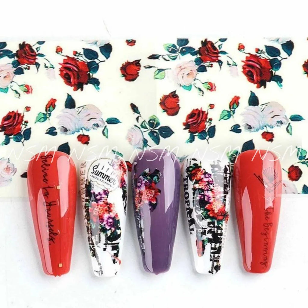 Gucci And Floral Print Transfer Foil Box
