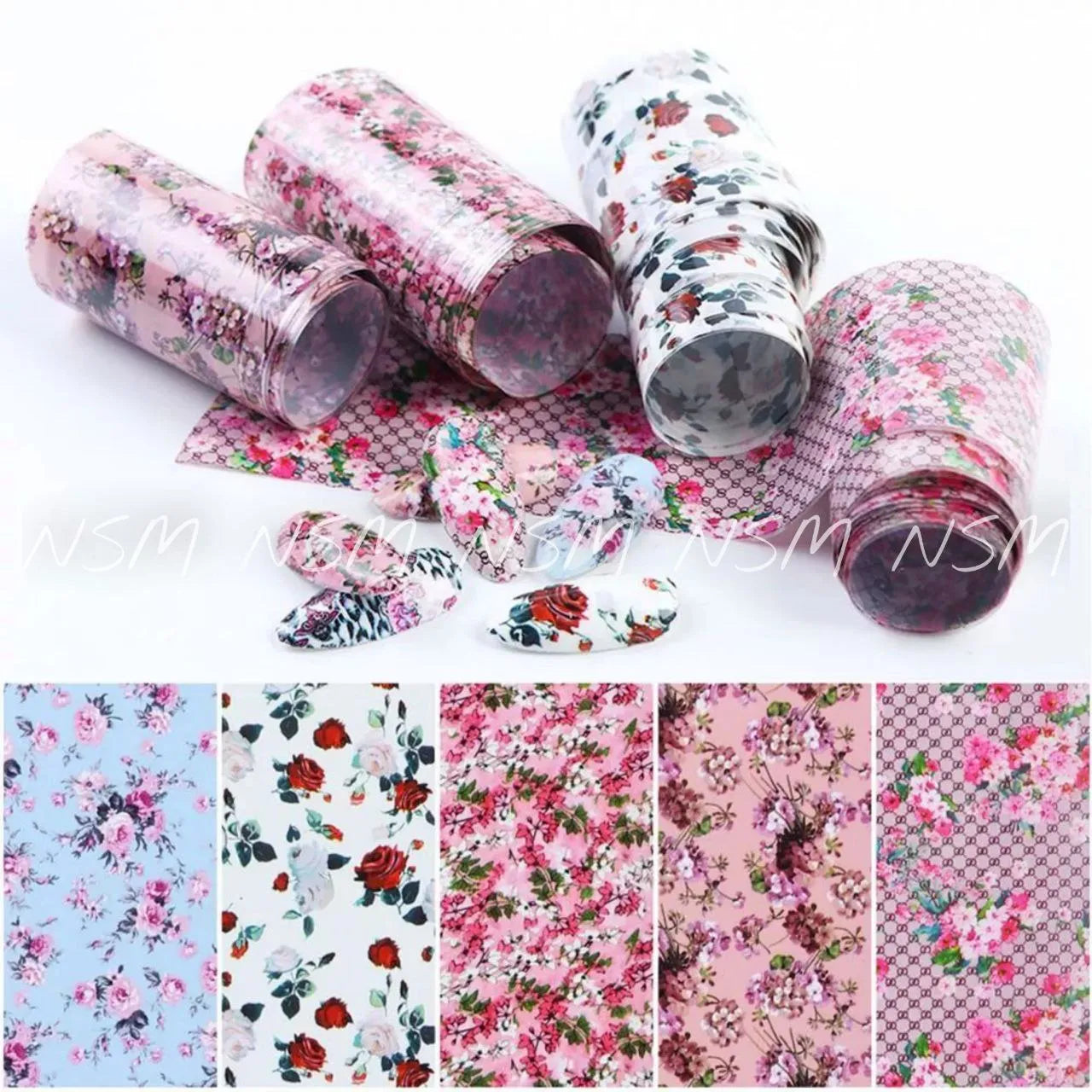 Gucci And Floral Print Transfer Foil Box
