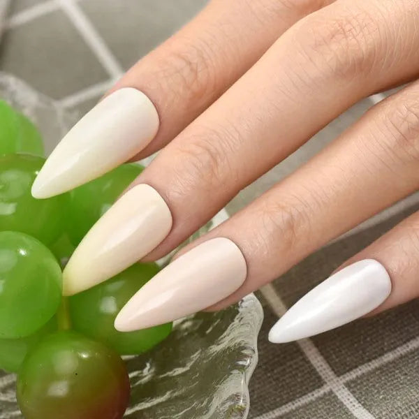 Canni Nude White Gel Polish (7.3ml) (Set Of 6)