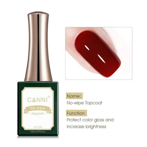 Canni No-Wipe Top Coat 16ml