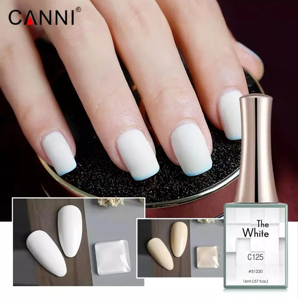 CANNI The White Gel Polish (Set Of 6 Colors)