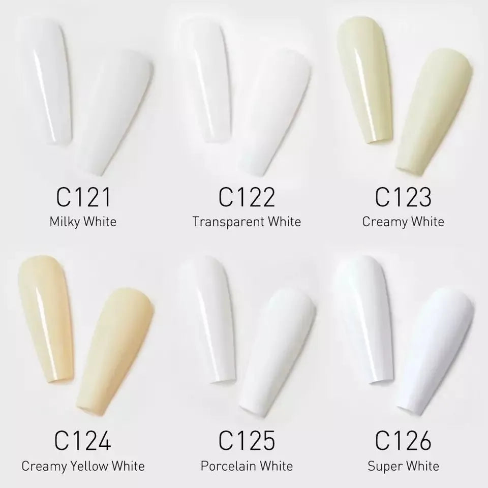 CANNI The White Gel Polish (Set Of 6 Colors)