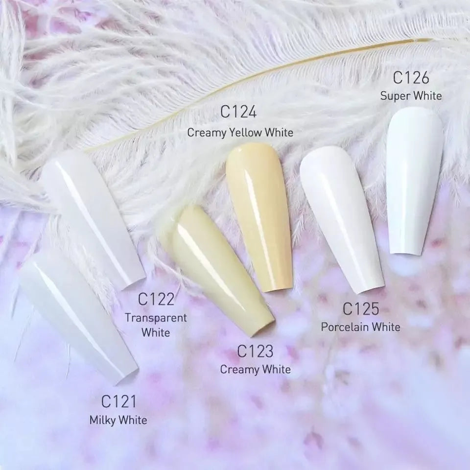 CANNI The White Gel Polish (Set Of 6 Colors)